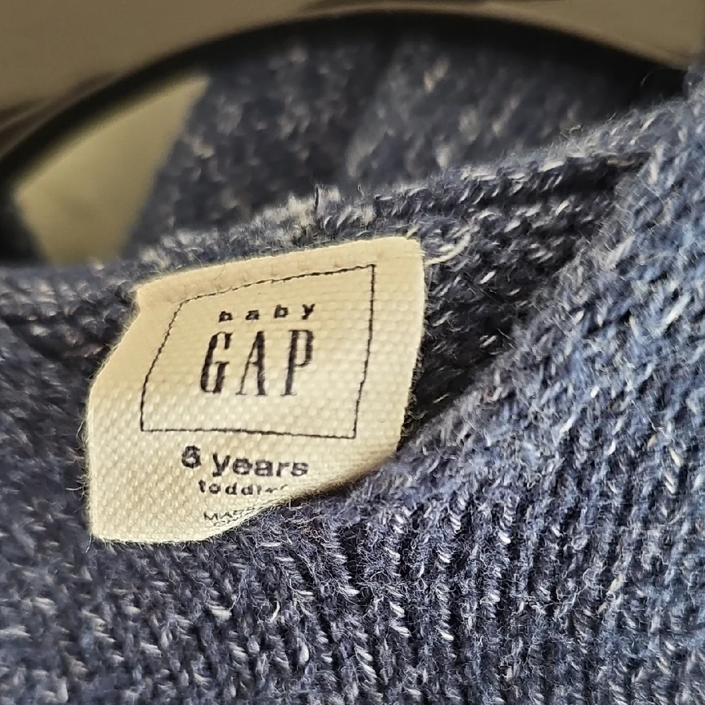 Baby GAP Heathered Boys Hooded Sweater‎
